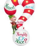 Naughty or Nice? Ornament With Light and Sound