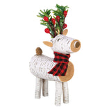 Birch Reindeer Ornament