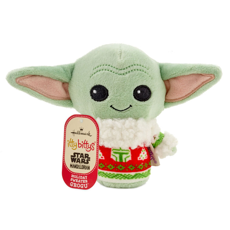itty bittys® Star Wars: The Mandalorian™ Grogu™ in Holiday Sweater