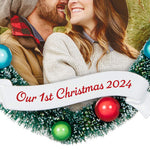 Our 1st Christmas 2024 Photo Frame Ornament