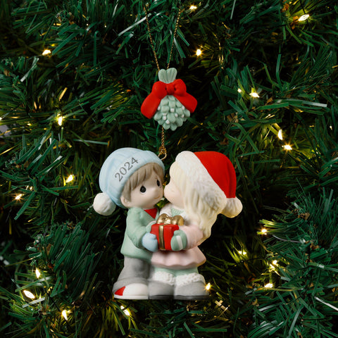 Our First Christmas Together 2024 Dated Couple Ornament