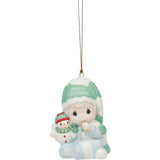 Baby’s First Christmas 2024 Dated Boy Ornament