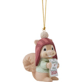 Have You Been Nutty Or Nice? 2024 Dated Animal Ornament