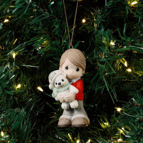 Have Yourself A Merry Little Christmas 2024 Dated Boy Ornament