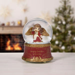 Bringing Good News Of Great Joy Annual Angel Musical Snow Globe