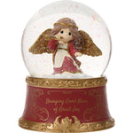 Bringing Good News Of Great Joy Annual Angel Musical Snow Globe