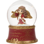 Bringing Good News Of Great Joy Annual Angel Musical Snow Globe