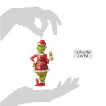 Grinch with Bag if Coal Ornament