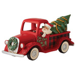 Highland Glen Santa Truck Figurine