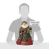 Collector Santa Lantern Figurine