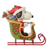 Snoopy & Woodstock in Sleigh