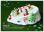 Peanuts® Sledding Tabletop Figurine with Sound and Motion