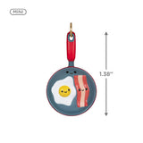 Mini Better Together Bacon and Eggs Ornament, 1.38"