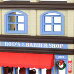 Nostalgic Houses and Shops Rod's Barbershop 2024 Ornament