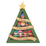 UNICEF Peace to the World Papercraft Ornament