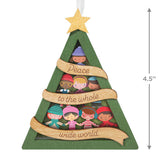 UNICEF Peace to the World Papercraft Ornament