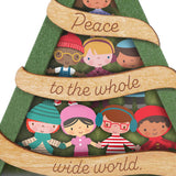 UNICEF Peace to the World Papercraft Ornament