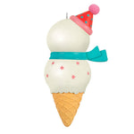 Daughter Snowman Ice Cream Cone 2024 Ornament