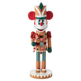 Disney Mickey Mouse Gingerbread Nutcracker Figurine, 13.5"