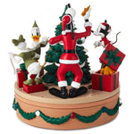 Disney Mickey Mouse and Friends Christmas Musical Figurine With Light and Motion