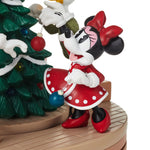 Disney Mickey Mouse and Friends Christmas Musical Figurine With Light and Motion