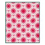 Disney Mickey Mouse Ears Peppermint Plaid Throw Blanket, 50x60