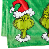 Dr. Seuss™ Grinch Faces Fleece Blanket, 51x62