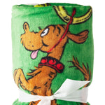 Dr. Seuss™ Grinch Faces Fleece Blanket, 51x62