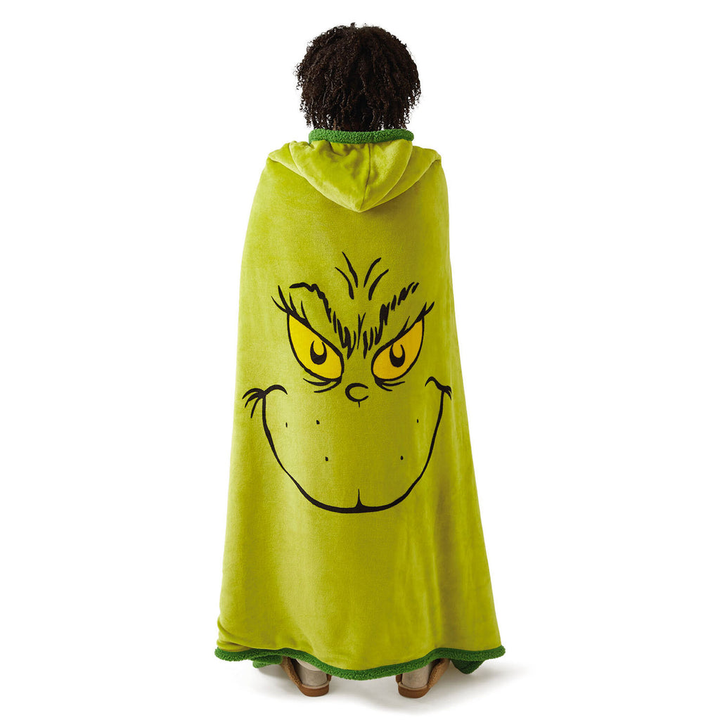 Dr. Seuss's How the Grinch Stole Christmas!™ Grinch Hooded Blanket