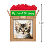 Pet's Fur-st Christmas 2024 Photo Frame Ornament