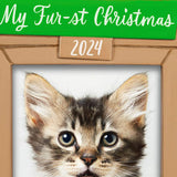 Pet's Fur-st Christmas 2024 Photo Frame Ornament