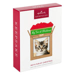 Pet's Fur-st Christmas 2024 Photo Frame Ornament