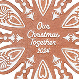 Our Christmas Together 2024 Porcelain Ornament