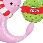 Great-Granddaughter Narwhal 2024 Ornament