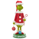 Dr. Seuss's How the Grinch Stole Christmas!™ Grinch in Santa Suit Nutcracker Figurine, 12"