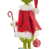 Dr. Seuss's How the Grinch Stole Christmas!™ Grinch in Santa Suit Nutcracker Figurine, 12"