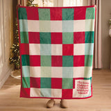 Hallmark Channel Watching Plaid Blanket, 50x60