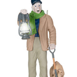 Disney The Haunted Mansion Collection The Caretaker and His Dog Ornament With Light and Sound