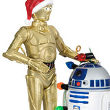 Star Wars™ C-3PO™ and R2-D2™ Peekbuster Ornament With Motion-Activated Sound