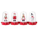 Holiday Happy Tappers Musical Figurines With Motion, Set of 4