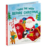 ’Twas the Week Before Christmas Interactive Santa Plush and Book With Sound