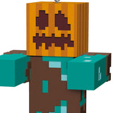 Minecraft Drowned With Carved Pumpkin Ornament