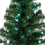 Mini ShowToppers Evergreen Christmas Tree With Light, 17"