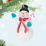 Mini Nostalgic Snowman Ornament, 1.45"