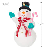 Mini Nostalgic Snowman Ornament, 1.45"