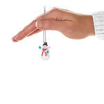 Mini Nostalgic Snowman Ornament, 1.45"