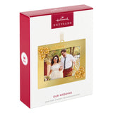 Our Wedding 2025 Photo Frame Metal Ornament