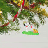 The Peanuts® Gang Beagle Scouts 50th Anniversary Rise and Shine! Ornament and Pin, Set of 2