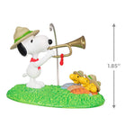 The Peanuts® Gang Beagle Scouts 50th Anniversary Rise and Shine! Ornament and Pin, Set of 2