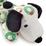 Peanuts® Festive Wreaths Floppy Snoopy Plush, 11"